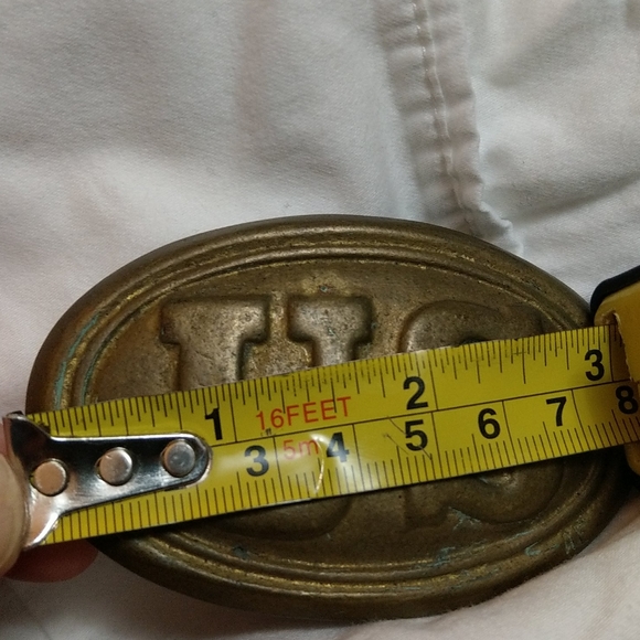 Vintage Brass Belt Buckle - Picture 4 of 4